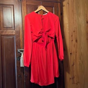 HONEY BELLE NWT SIZE S RED DRESS